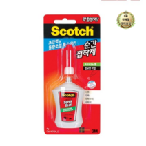 스카치 순간 접착제 AD124-L 액상 4g 3M, 스카치 순간접착제 4G, 젤타입