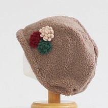 지오마켓 겨울 중년 여성 방한 털 비니 뽀글이 모자 여자 패션 엄마 할머니 머리 헤어 두건