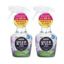 샤프란 꽃담초 섬유탈취제 400mL 자스민꽃 x2