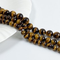 [DB4-017] 팔찌만들기 3A 호안석 원석 염주 묵주 만들기 재료, 8mm(10알)