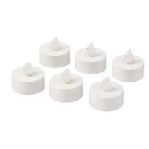 LED 미니 양초 6개 캔들 티라이트 무드등 지름3.8 파티용 전자 촛불 수유등