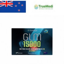 뉴질랜드 트루메디 고함량 GLM 초록입홍합 오일 15000mg 60캡슐 2개월분 그린 머슬, 단품