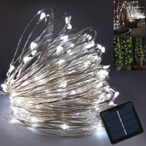 태양광정원등 태양광 100LED 트리등 줄 램프 야외 태양열 조명 등 정원등, 태양광100LED트리등(하얀색)