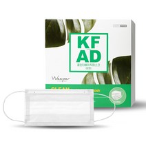 클린 더베이직 비말차단 덴탈 마스크 KF-AD, 100매입, 1박스
