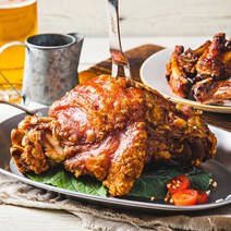[마더푸드] 제주산 흑돼지로 만든 통족발(슈바인학센) 몽다리 900g (2인분), 상세 설명 참조