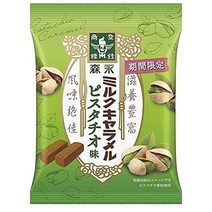 모리나가 밀크 카러멜 피스타치오 74gx8봉 츄이 캔디