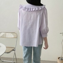 수키 프릴 블라우스 1076623