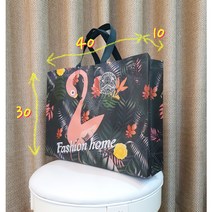 부직포가방 타포린가방 보조가방 쇼핑백 종이가방 에코백 40 x 30 x 10cm, 6. 따스한 실바람