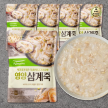 라이브잇 풀무원 영양삼계죽 450g 5개, 75개