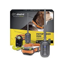 Dogtra Pathfinder Mini GPS 전자견 훈련 칼라 - 4마일 범위 100레벨 닉과 지속적인 자극 톤 방수 21마리까지 확장 가능 애완동물 포함TEK 클릭기