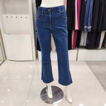 조이너스 여성 스판 데님 면 일자빗 진 청바지 팬츠DS3WDP0300