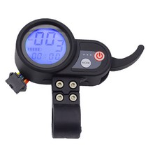 스로틀 JP 스로틀 36V 48V 52V 60V 범용 LCD 디스플레이 스피드 웨이 RUIMA MINI4 스쿠터 Janobike FLJ Dua, 05 blue 36V