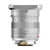 TTArtisan 21mm F1.5 ASPH 라이카 M마운트 렌즈 실버