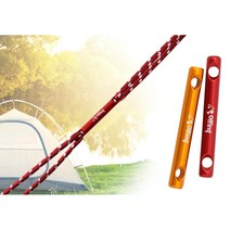스트링 손상방지 심플 디자인 스틱스토퍼 골드 4개 로프고정 야외