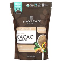 Navitas Organics 유기농 카카오 분말 680g(24oz), 1개