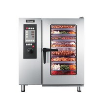 린나이 업소용 가스 스팀컨벡션오븐 (RCO-100CG) 10단 식수인원 400명, LPG (프로판가스)