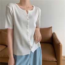 Alien Kitty Cardigans 스위트 슬림 여성 니트 코트 티셔츠 모든 경기 반팔 솔리드 칙 스웨터