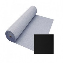 비방염 파이텍스 롤카페트 블랙 1M부직포 푸드트럭 오염방지 매트, 단품