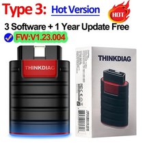 자동차 진단기 thinkcar thinkdiag 이전 버전 모든 시스템 소프트웨어 무료 1년 자동차 진단 도구 블루투스 obd2 스캐너 easydiag thinkdiag, 구 버전