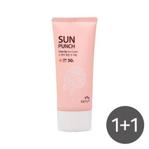 (1+1) 꽃을든남자 선펀치 톤업 선크림 80ml