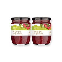 복음자리 무농약딸기잼360g+무농약딸기잼360g, 360g, 2개