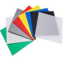 플라베니아 PVC골판재 바닥보양재 3/5mm 50*100 10장, 5mm10장50100cm하얀색