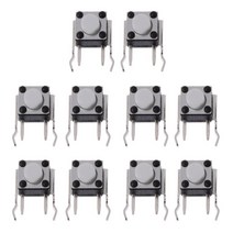 10pcs 교체 수리 부품 LB RB 스위치 범퍼 조이스틱 버튼 Xbox 360, 하얀색