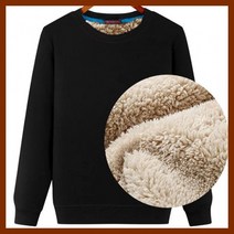 겨울바지 트레이닝팬츠 솜바지 풍성한 기모안감 라운드티 맨투맨 블랙color