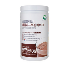 슬림플래닛 데일리프로틴쉐이크 벌크형 더치초코렛, 800g, 2개