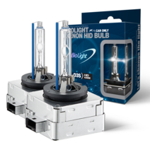 차량용 HID 헤드램프 D3S 4300K (1 Set), 2개입, 백색 빛