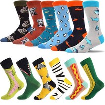 Mens Funny Socks 유명한 그림 무늬 아트 양말 인쇄 된 멋진 참신 재미 있은 공장에서 Drops ping 문의