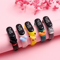 햄볶는스토어 LED 터치 캐릭터 전자 방수 손목시계 아동 어린이 스포츠시계 초등학생 유아 키즈