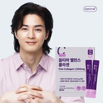 옵티마 밸런스 콜라겐 1000mg 60포 레몬맛 2개월분, 120g, 1개