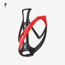 스페셜라이즈드 립케이지2 카본 물병 거치대 케이지 컵홀더 액세서리 물통, 매트 블랙/플로 레드