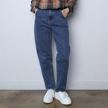 파라노말샵 에코 진청 세미 배기 데님 팬츠(파라노말샵)