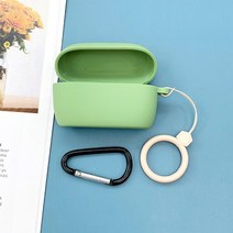 Jabra Elite 75t 스포츠 블루투스 이어폰 보호용 헤드폰 케이스 커버 액세서리 용 귀여운 실리콘, [04] light green