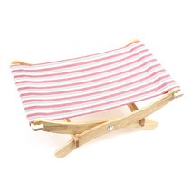 해피나비 접이식 강아지 고양이 원목 해먹 방석, 티테이블