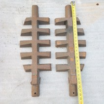 주물화목난로 바베큐 오븐용 플레이트 말린 매화 벽난로 나무 탄소 스토브 하수구 주철 스테이크 요리, 04 35CM -width 11