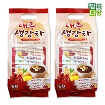(무배 / 1+1) 지노씨앤티 대추생강차 50스틱, 쿠팡 홍코몽 1