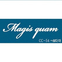 재사용가능 레터링헤나타투 셀프헤나도안, 1개, CC-54