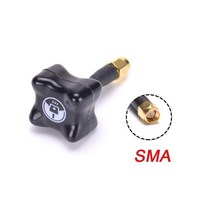 블랙쉽 롤리팝 4 RHCP 안테나 고이득 FPV 송신기/수신기 RC 레이싱용 SMA/RP-SMA/MMCX/UFL 5.8G 2.8Dbi, [23] Blacksheep SMA