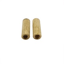 10개 M2 x L 3mm 32mm 나사 황동 라운드 스탠드 오프 스페이서 암-암 잭 PCB 기둥, [18] 26mm