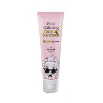 빌라쥬11팩토리 핑크 카밍 선블록 25ml