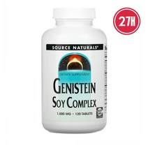 2개 Source Naturals 이소 플라본 제니스테인 콩 복합