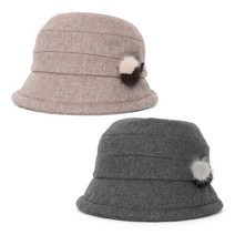 닥스(시즌잡화) [아가타모자] 2단 고시 절개 벙거지 AG17WBI005