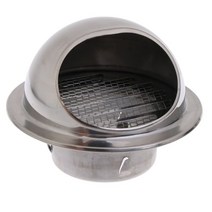 무동력환풍기 스테인레스 스틸 지붕 송풍기 75/100/150/200mm 풍력 터빈 에어 벤트 F1FB, 3.75mm