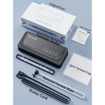 ALACRIS-LED 자동 식품 진공 포장기 보관 용기 가전 제품 주방 용품, LED Vacuum Sealer