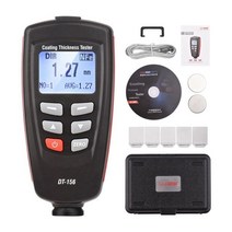 CEM DT-156 LCD 코팅 두께 테스터 Fe/NFe 페인트 두께 게이지 미터 자동차 페인트 깊이 게이지 테스터 0 ~, 01 BLACK
