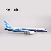 JASON TUTU 46CM 오리지널 보잉 747 비행기 모델 항공기 1/160 스케일 다이 캐스트 수지 W 라이트, No light B787