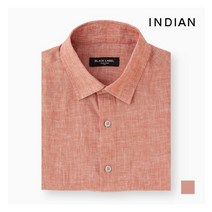 인디안 INDIAN 마100 슬럽조직 여름 반팔 셔츠_ MIUNSWM5366
